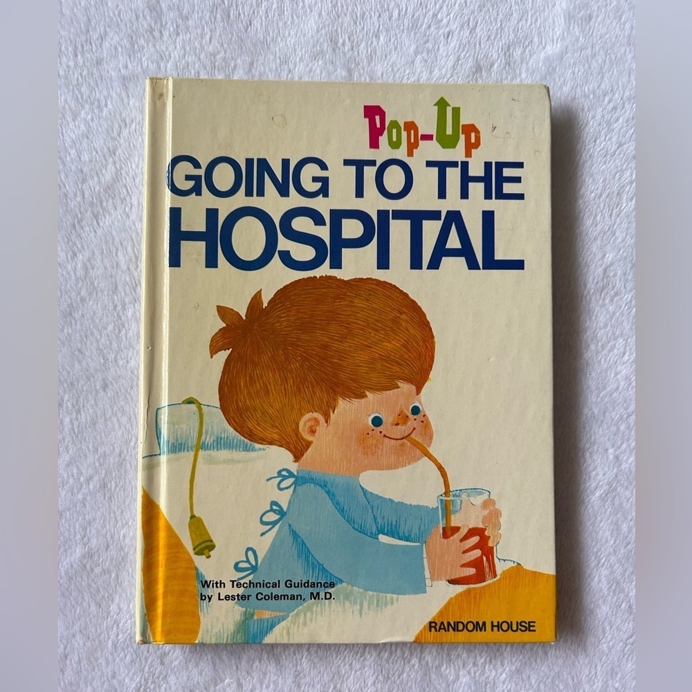 Vintage pop up book “Going to the Hospital”